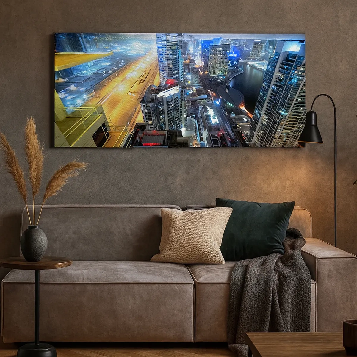 Canvastavla - Bild på duk - Underverk på öknen - 30x30 cm