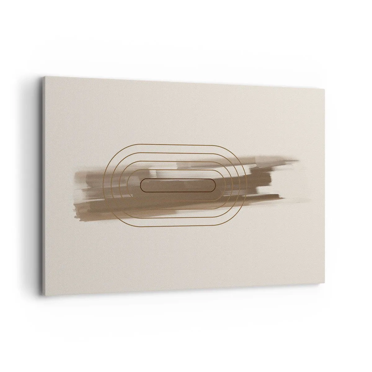 Canvastavla - Bild på duk - Grå blåst - 120x80 cm