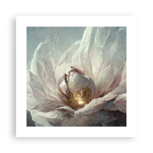 Affisch - Blommar en gång på hundra år - 40x40 cm