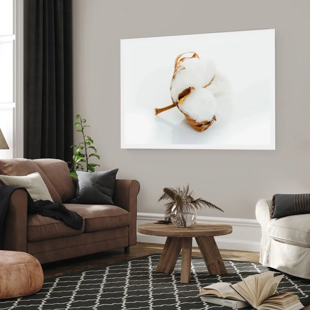 Affisch - Mjuk av naturen - 100x70 cm