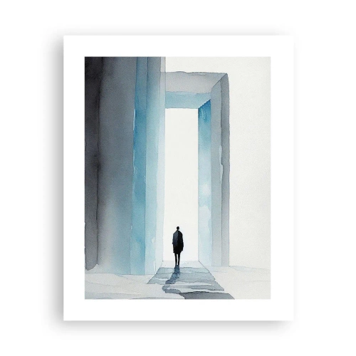 Affisch - Lev utan gränser - 40x50 cm