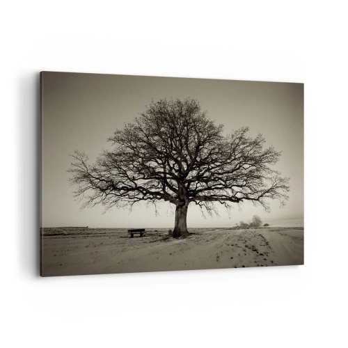 Canvastavla - Bild på duk - Härifrån till evighet - 100x70 cm