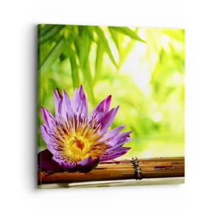 Canvastavla - Bild på duk - I asiatisk sol - 30x30 cm