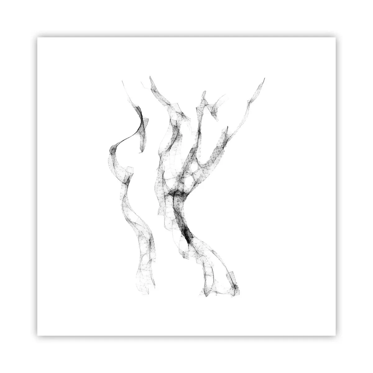 Affisch - Vacker och stark - 50x50 cm