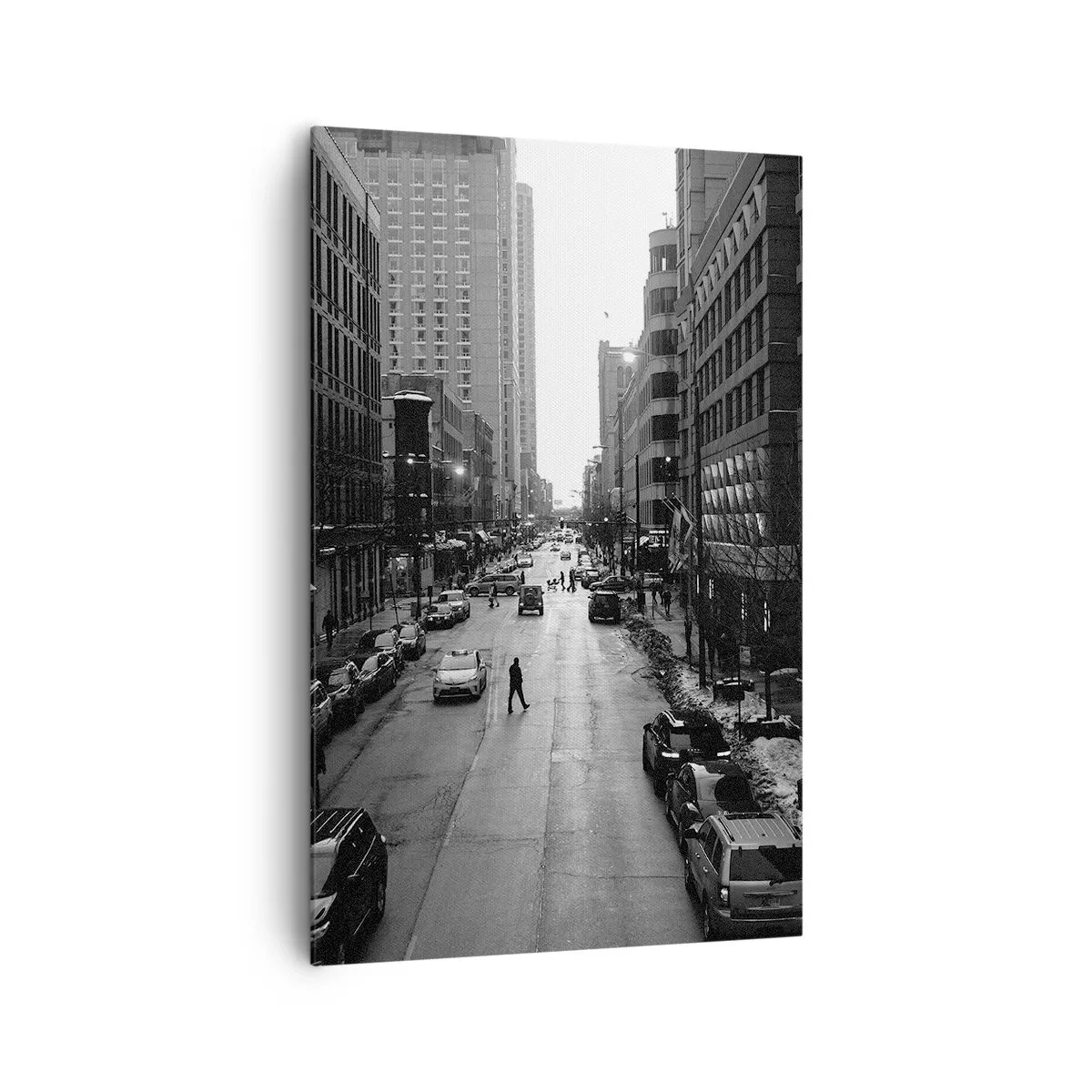 Canvastavla - Bild på duk - Nästa dag som varje dag - 80x120 cm