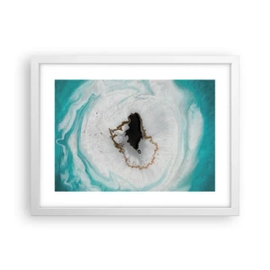 Affisch i vit ram - Att tränga in - 40x30 cm