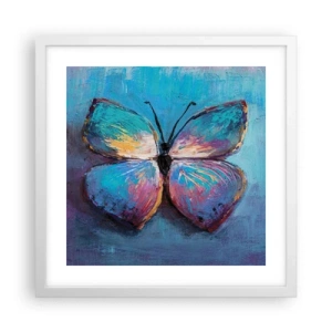 Affisch i vit ram - I full charm - 40x40 cm