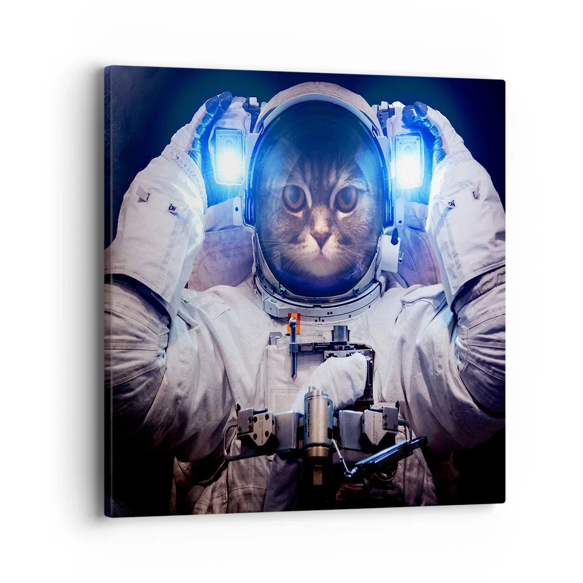 Canvastavla - Bild på duk - Houston, ni har problem - 40x40 cm