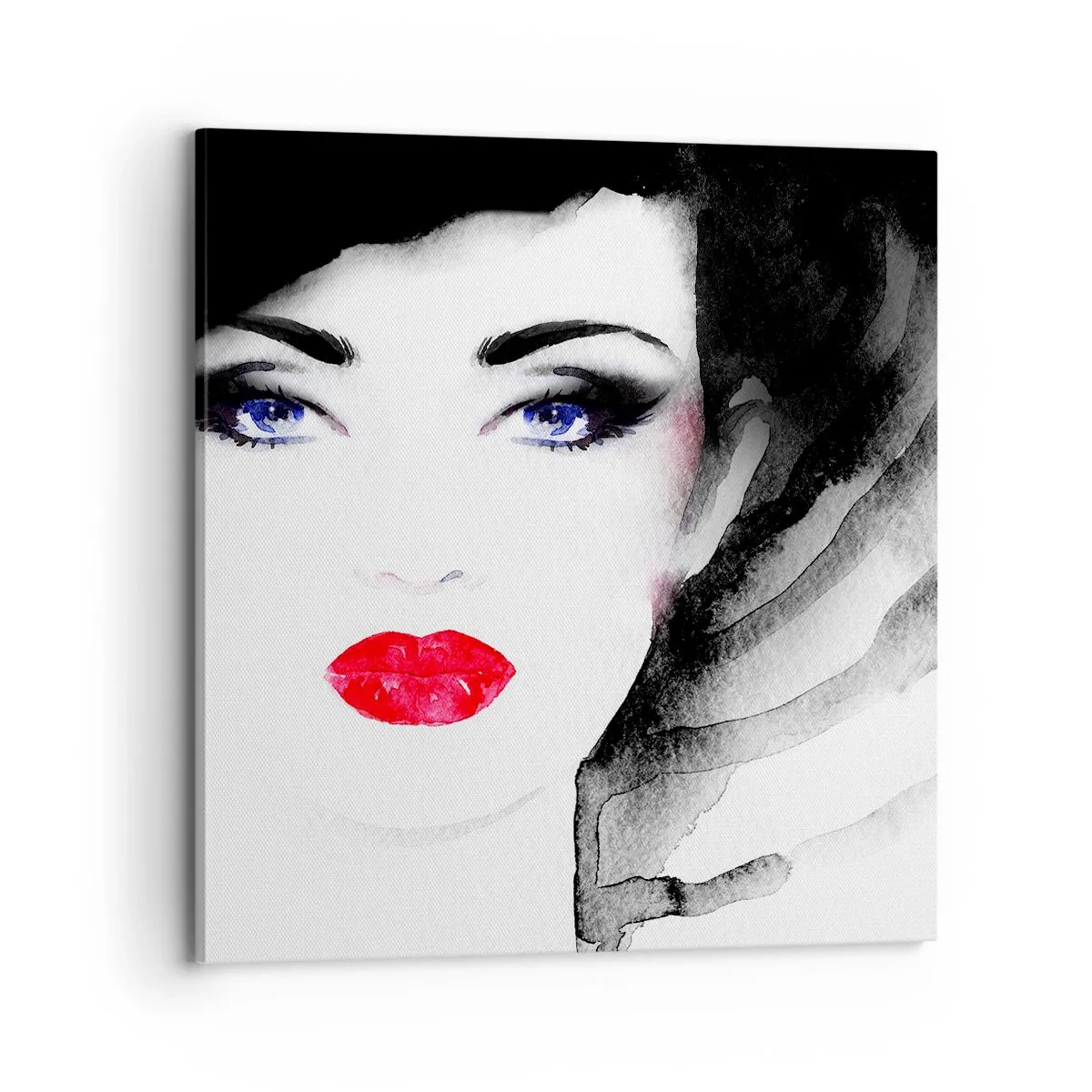 Canvastavla - Bild på duk - Avvisar och kallar - 70x70 cm