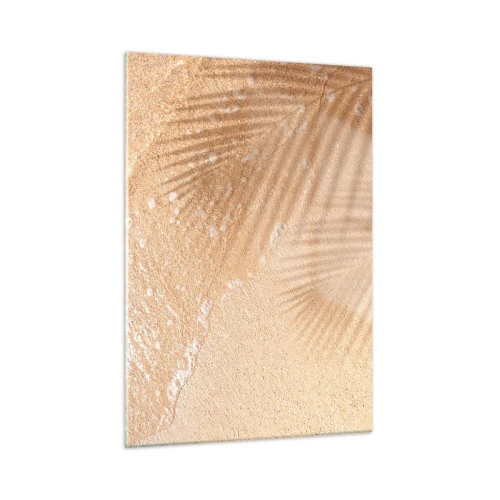 Glastavla - Bild på glas - Heta sommarens skugga - 50x70 cm