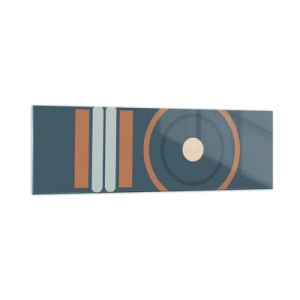 Glastavla - Bild på glas - Sakens kärna - 160x50 cm