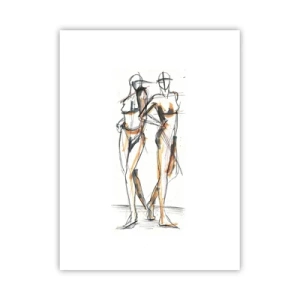 Affisch - Charmens studie - 30x40 cm