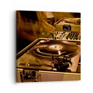 Canvastavla - Bild på duk - Känner du kraften? - 30x30 cm