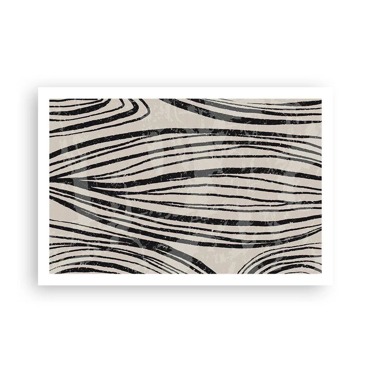 Affisch - Stänk av linjer - 91x61 cm