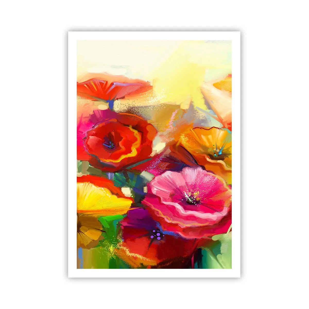 Affisch - Inte bara rött - 70x100 cm