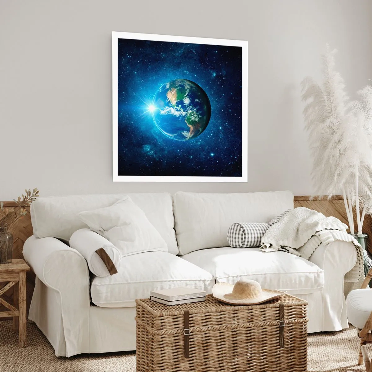 Affisch - Vi är i himlen - 60x60 cm