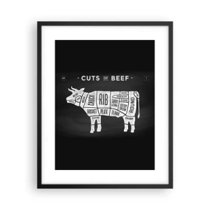 Affisch i svart ram - Styckarens ABC - 40x50 cm