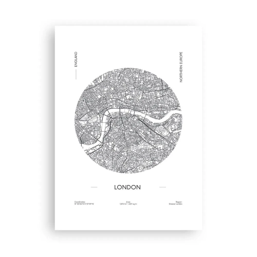Affisch - Londons anatomi - 50x70 cm