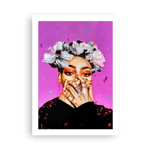 Affisch - Lite galen - 50x70 cm
