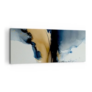 Canvastavla - Bild på duk - Bakom ridån - 100x40 cm