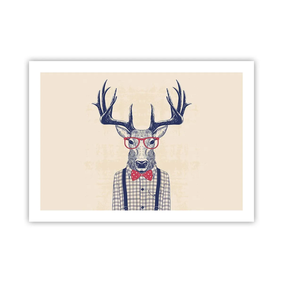 Affisch - Rolig extravagans - 70x50 cm