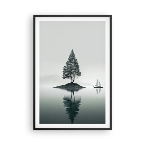 Affisch i svart ram - En dröm - 61x91 cm