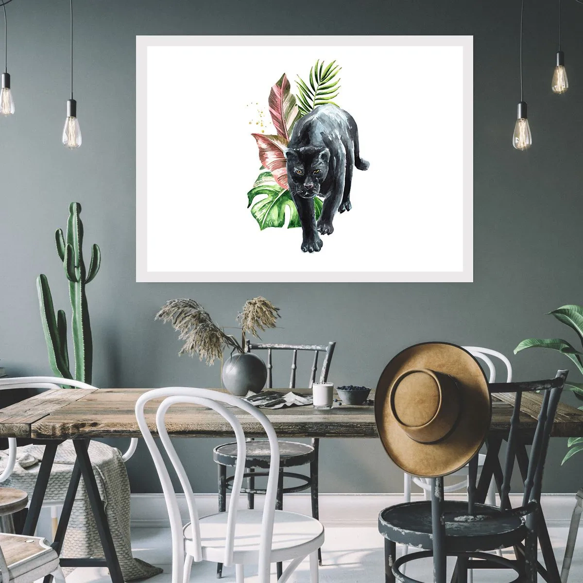 Affisch - Vilt hjärta - 40x30 cm