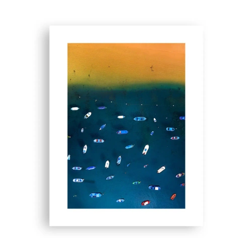 Affisch - Ett semesterspel - 30x40 cm