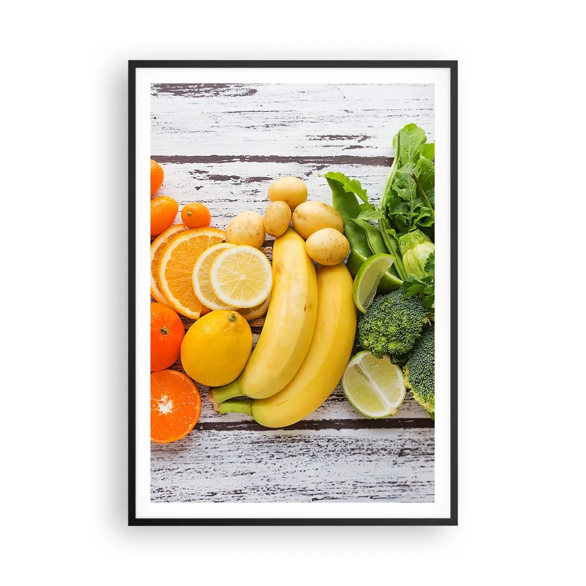 Affisch i svart ram - Räcker det inte? - 70x100 cm