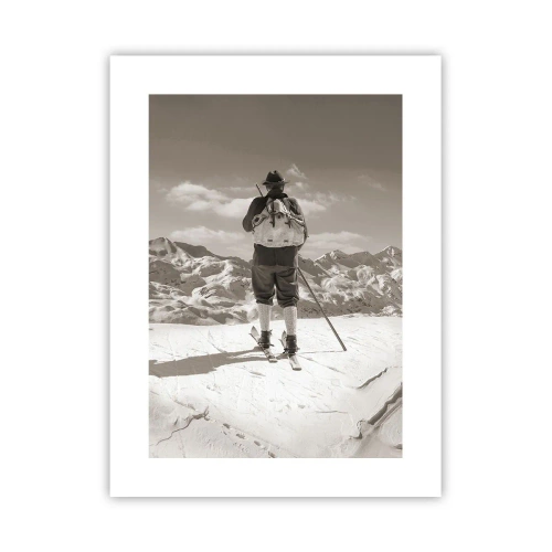 Affisch - Och fjällen är samma - 30x40 cm