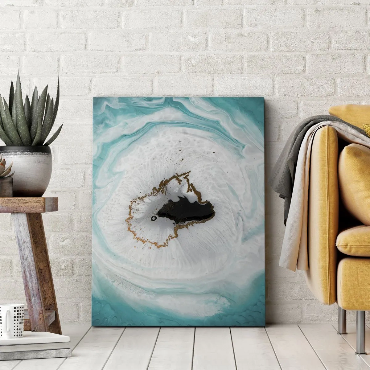 Canvastavla - Bild på duk - Att tränga in - 45x80 cm