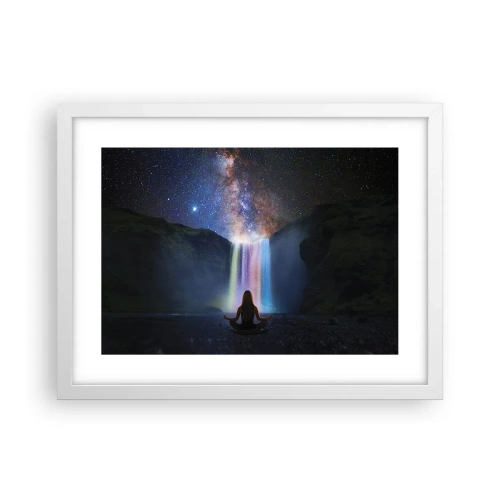 Affisch i vit ram - Absolut harmoni - 40x30 cm
