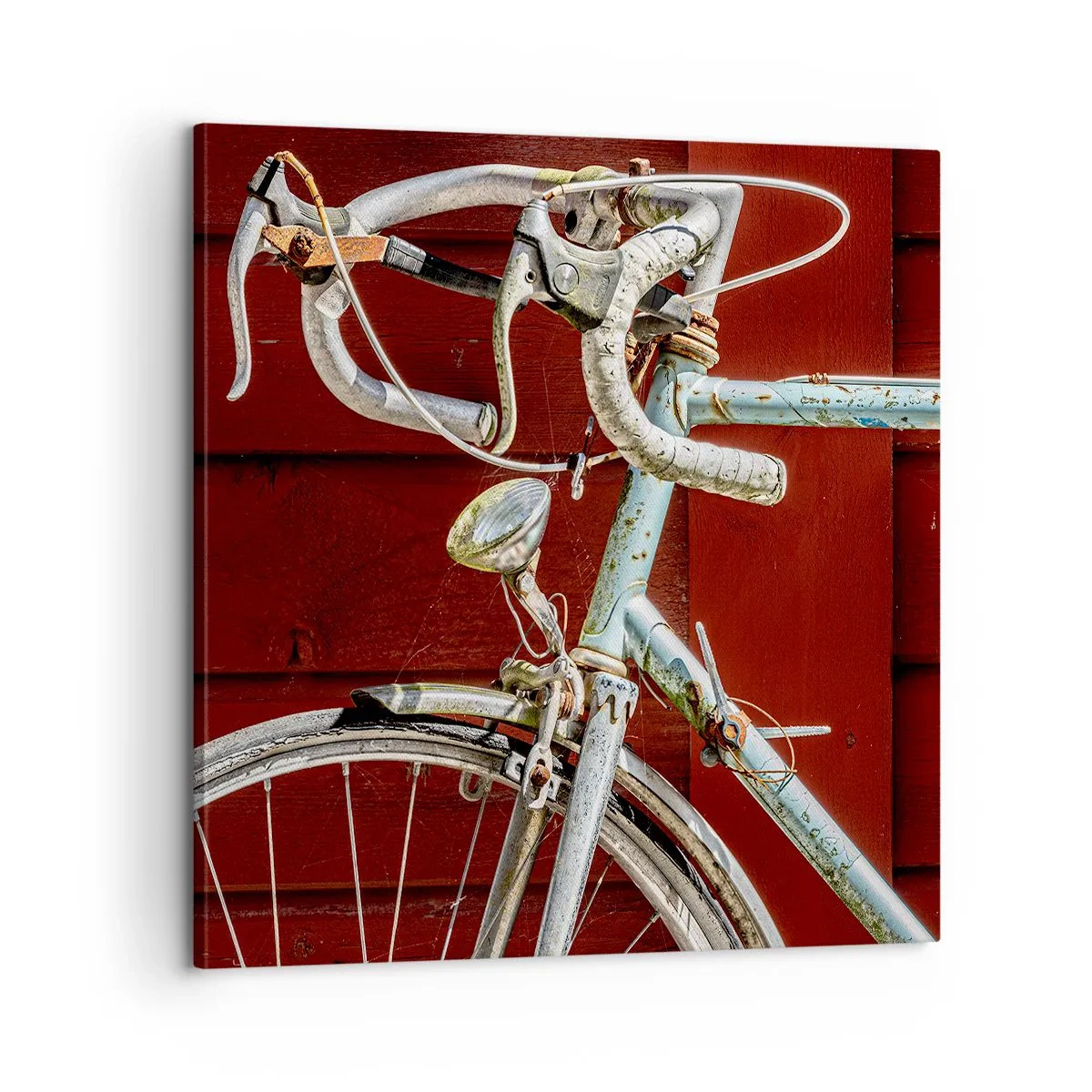 Canvastavla - Bild på duk - Skapad för segrar - 60x60 cm