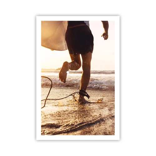 Affisch - Möta vågorna - 61x91 cm