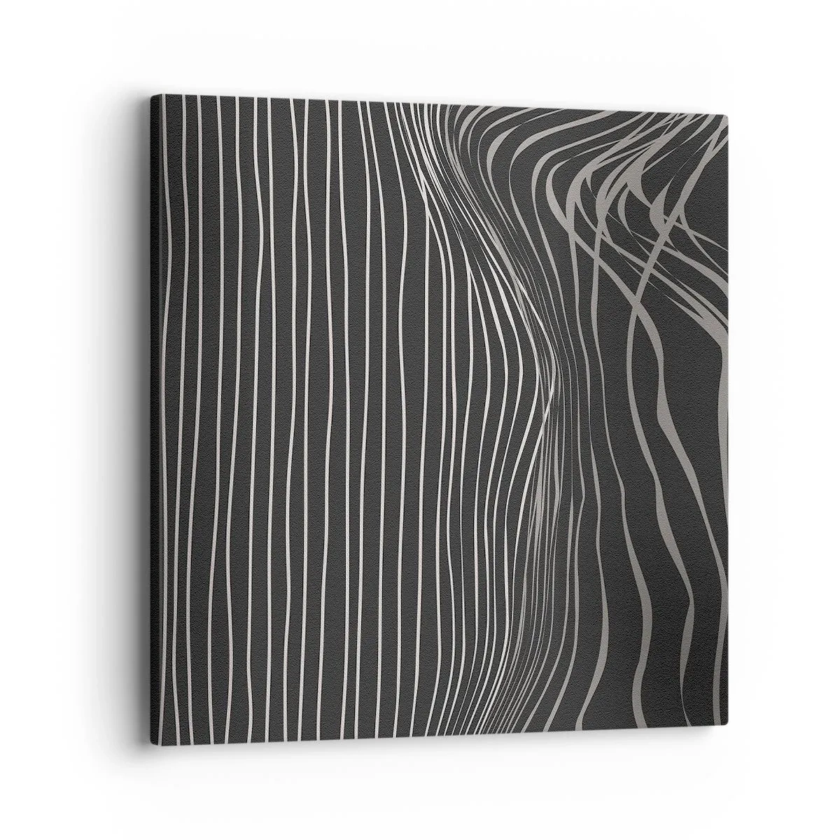 Canvastavla - Bild på duk - Rytm och accent - 40x40 cm