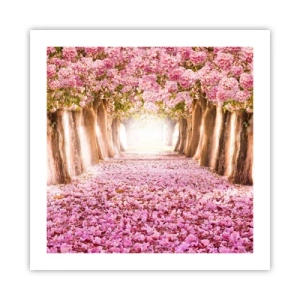 Affisch - Vägen till paradiset - 50x50 cm