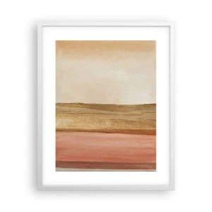 Affisch i vit ram - Vertikal komposition - 40x50 cm