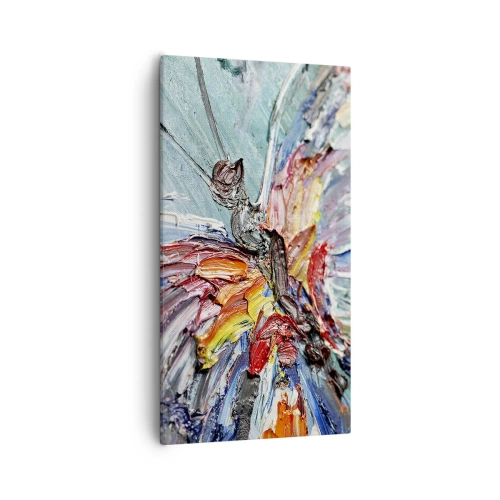 Canvastavla - Bild på duk - Målad av naturen - 55x100 cm