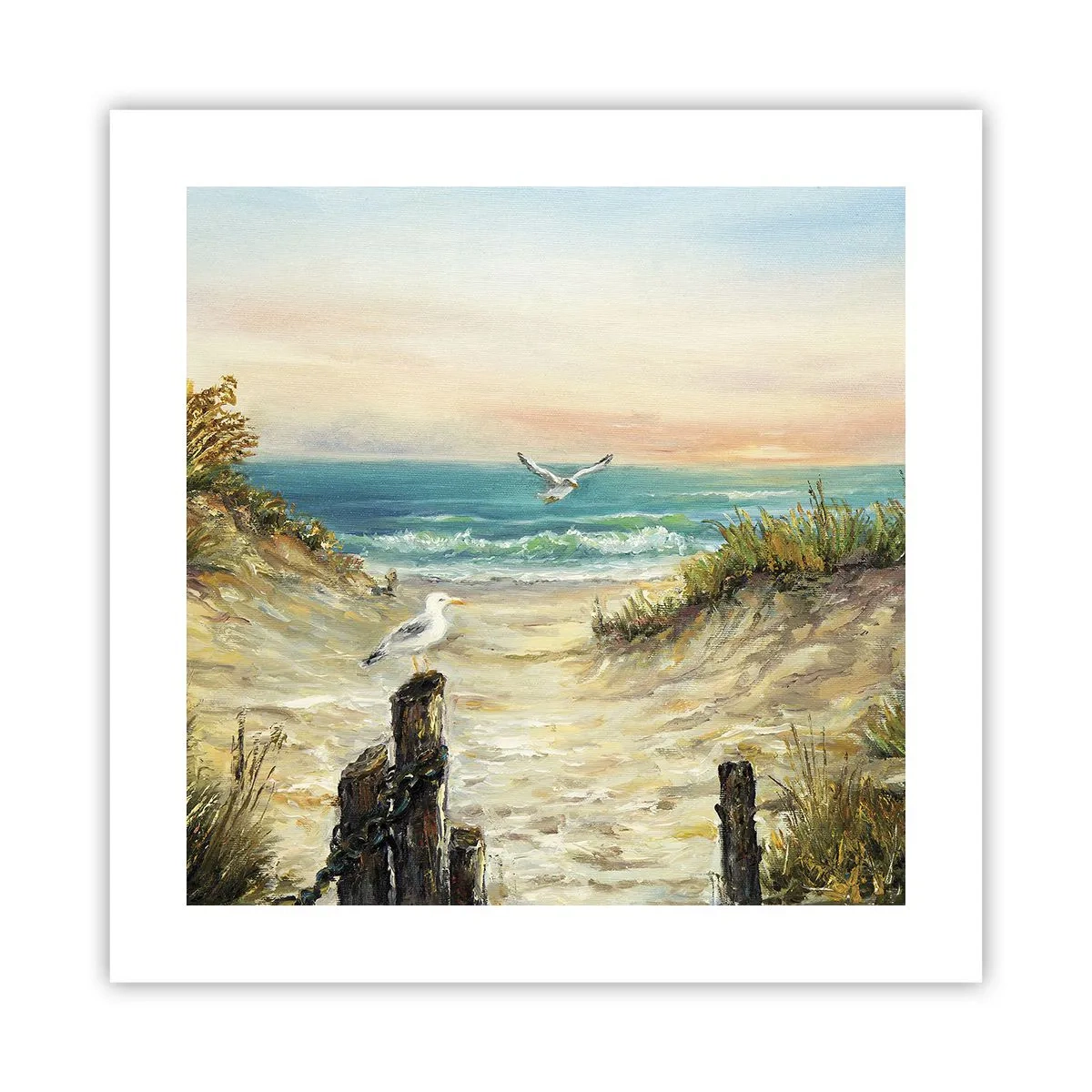 Affisch - Vindstilla - 40x40 cm