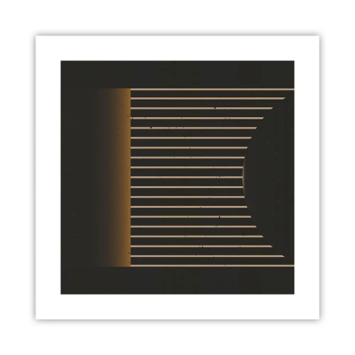 Affisch - Utforska mörkret - 40x40 cm