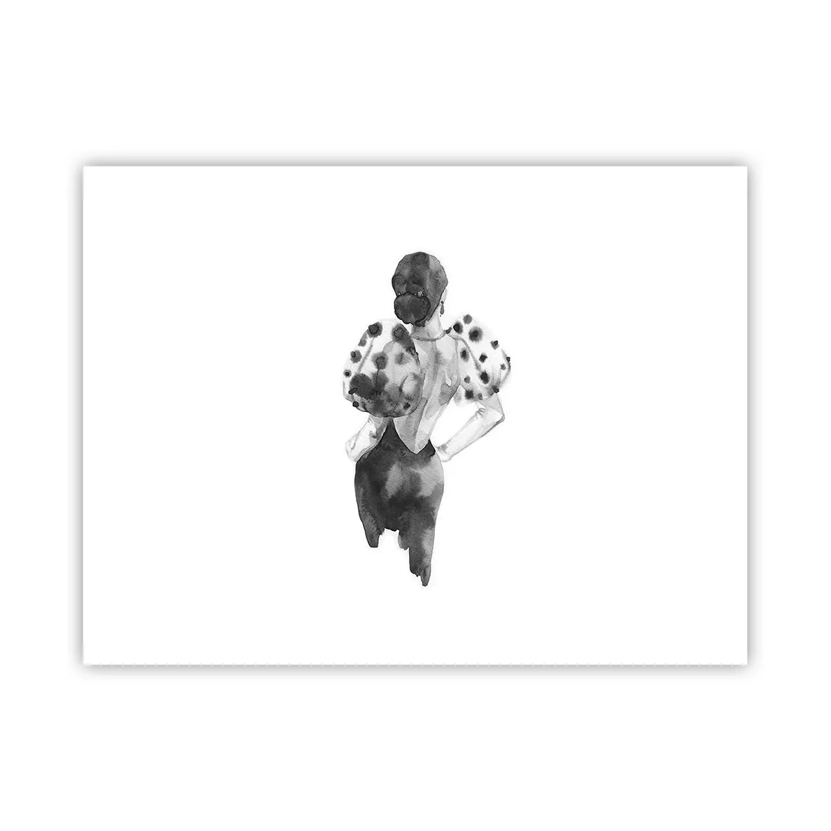 Affisch - Hon passerade nära mig - 40x30 cm