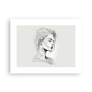 Affisch - Porträtt i drömmar - 40x30 cm