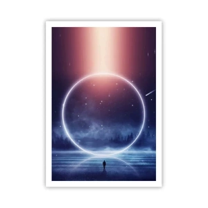 Affisch - De finns redan här... - 70x100 cm