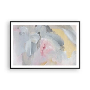 Affisch i svart ram - I en pastellfärgad värld - 91x61 cm