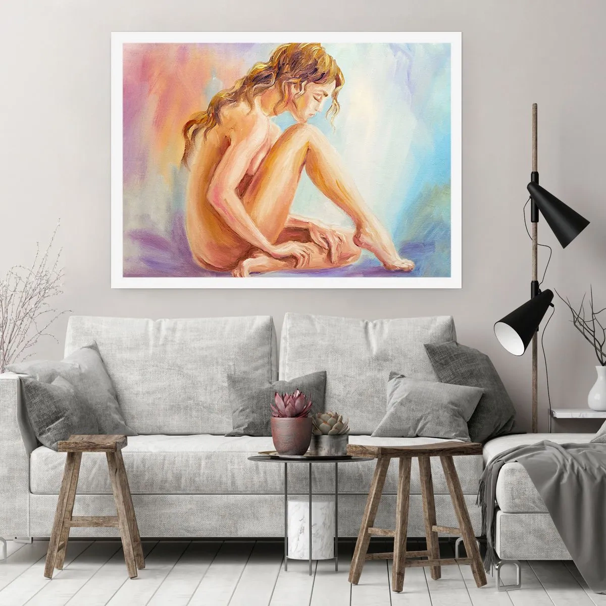 Affisch - Kärlekens akt - 91x61 cm