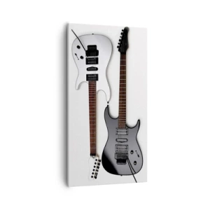 Canvastavla - Bild på duk - Formens harmoni - 55x100 cm