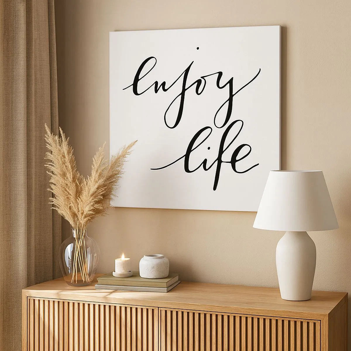 Canvastavla - Bild på duk - Ingenting att tillägga… - 30x30 cm