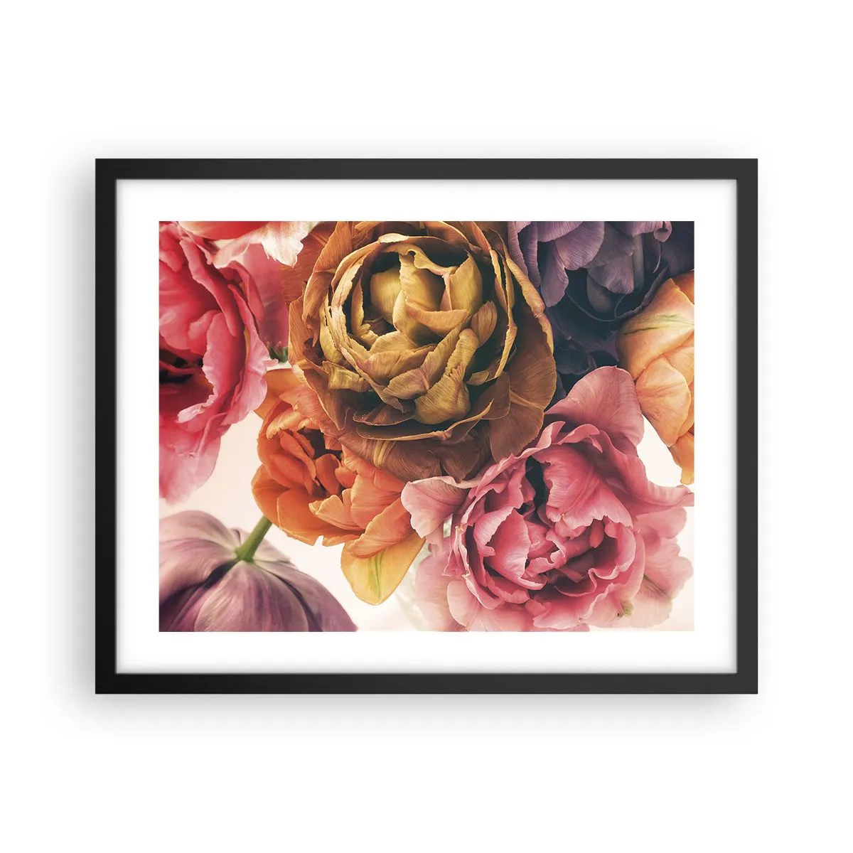 Affisch i svart ram - Livets högtid - 50x40 cm