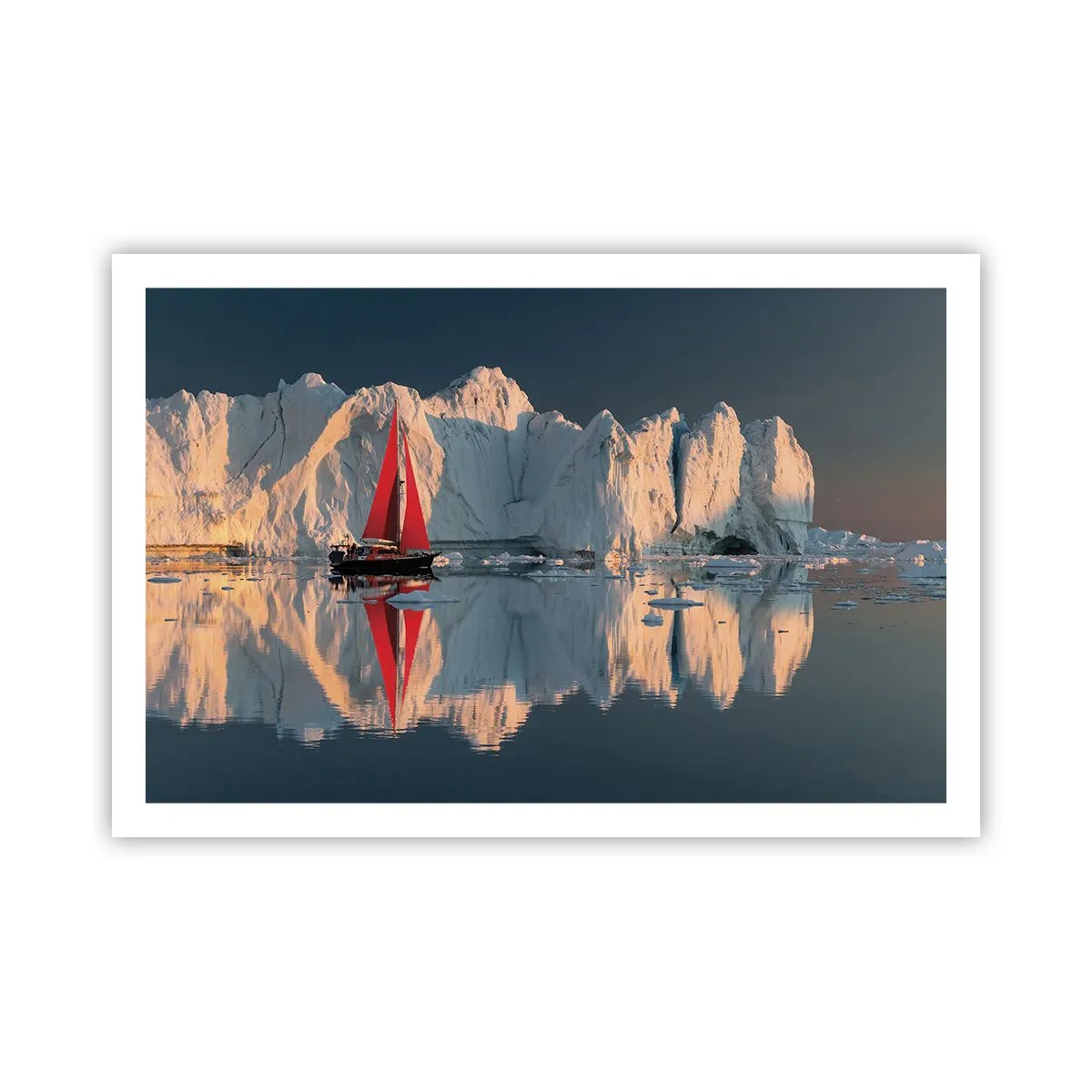 Affisch - I världens ände - 91x61 cm