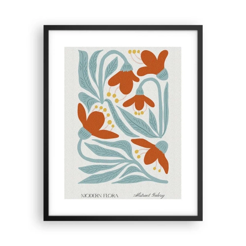 Affisch i svart ram - Mot jorden, mot solen - 40x50 cm